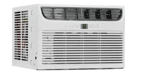 Residential grade, window air conditioner, 8,000 btuh, cooling/heating, 9.8 ceer rating Frigidaire Fhwh112wa1 11 000 Btu White Window Air Conditioner With Supplemental Heat And Slide Out Chassis At Sutherlands