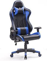 Top Gamer Pc Gaming Chair Video Game Chairs For Computer Game Blue Black Gaming Chair Pc Gaming Chair Comfy Chairs