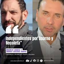 Independientes por Osorno y Recoleta” Este jueves 23 de mayo, Maurice  Goudie y Andres Caceres Bravo, candidatos a Alcalde por Osorno y Recoleta.  Conversaron con Atacama más conectados, sobre sus candidaturas  independientes