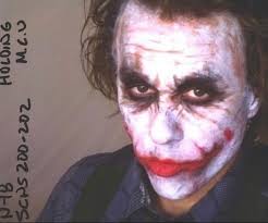 rare photos of heath ledger from the set of the dark knight