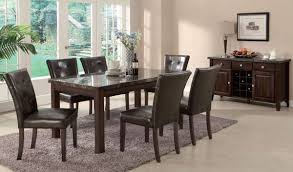 Milton Cappuccino Wood Drawer Buffet Server Formal Dining Room Sets Casual Dining Rooms Dining Room Sets