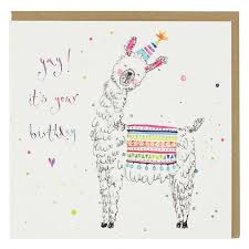 Cool Happy Birthday Drawings For Mom Watercolour Llama Birthday Card Birthday Card Drawing Diy Birthday Cards For Mom Watercolor Birthday Cards