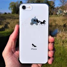 Made In Japan Hard Shell Clear Case For Iphone 8 8 Plus Cinderella Carriage Phone Case Decals Iphone Case Covers Clear Iphone Case