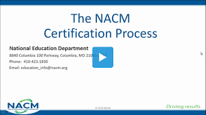 The National Association Of Credit Management Certification Programs