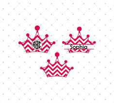 Free Free 131 Princess Crown Monogram Svg SVG PNG EPS DXF File