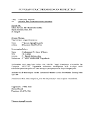 Contoh surat balasan penelitian skripsi dari puskesmas tygpress. Contoh Surat Balasan Penelitian Dari Kelurahan