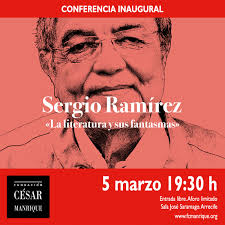 📚 La Fundación César Manrique (FCM) abre su Temporada Cultural 2024 con la  Conferencia del Premio Cervantes Sergio Ramírez 🎙️ ✨ La FCM se complace en  inaugurar su Temporada Cultural 2024 con