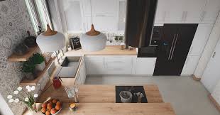 optimize a u shaped kitchen design