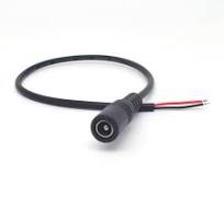 Amazon.com : EAHOSUCC 0.3M/1FT Single 22AWG DC Power Pigtail ...