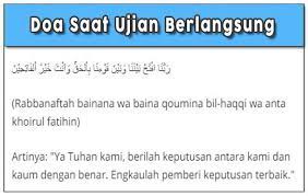 Doa Agar Diberi Kemudahan Saat Ujian