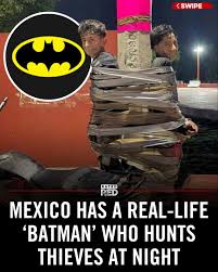A masked vigilante known as the "Batman of Lagos de Moreno" has gone viral across Mexico after reports claimed he has been targeting suspected motorcycle thieves under the cover of darkness. Photos