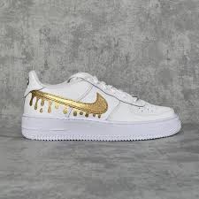 Check spelling or type a new query. Gold Nikes The Custom Movement