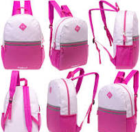 17" Diamond Patch Multi Color Wholesale Backpacks - Bulk Case of 24 Bookbags