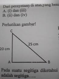 Jadi, panjang ab adalah √41 cm demikianlah jawaban dari soal tentukan panjang ab dari gambar berikut. Perhatikan Gambar Panjang Sisi Ab Adalah A 5 B 15 C 25 D 35 Brainly Co Id