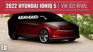 It should also provide more performance. Hyundai Ioniq 5 Rendered Vw Id3 Competitor Electric Cars Design Youtube