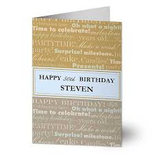 Bring on the cheer with our personalized 1st birthday cards. Personalized Birthday Cards For Him