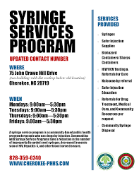 Until Further Notice The Syringe Services Program Contact Number Is 828 359 6240 In 2020 Service Program Drug Treatment News Hour