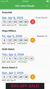 Md Lottery Results By Matthew Saavedra