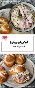 Experimente Aus Meiner Kuche Wurstsalat Mit Mayonnaise Wurstsalat Rezepte Essen