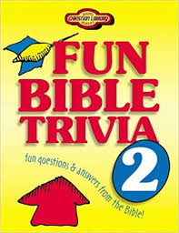 In bible trivia, you become familiar with different and new issues through answering relevant questions. Amazon Com Fun Bible Trivia 2 Young Reader S Christian Library 9781577485995 Murray Tamela Hancock Books