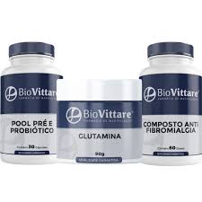 Kit Anti Fibromialgia | Glutamina + Pool Probiótico + Composto Anti  Fibromialgia - Dores - Articulações, Ossos e Dores - Saúde | BioVittare
