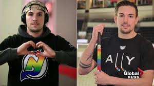 A post shared by kurtis gabriel (@kurtisgabriel_). Nhl Player Kurtis Gabriel Aims To Make The League More Welcoming For Lgbtq Community Watch News Videos Online