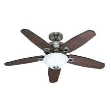 Hunter Fairhaven 52 In Antique Pewter Ceiling Fan With Remote Control 22549 The Home Depot Ceiling Fan With Remote Ceiling Fan With Light Ceiling Fan