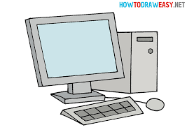 A tool or package of directions on the computer that are put together for a special purpose, like study island or accelerated reader, or google docs. How To Draw A Computer For Kids How To Draw Easy