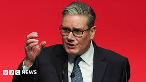 Nigel Farage doesn't like Britain, Keir Starmer says in speech to Labour  Party conference - BBC News