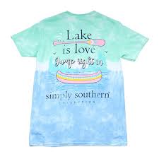 Simply Southern Preppy Lake Tee