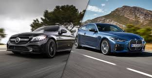 2021 Bmw 4 Series Coupe Vs 2020 Mercedes Benz C Class Coupe Spec Comparison Motor Illustrated