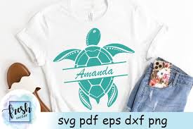 Download Sea Turtle Svg Turtle Monogram Svg Turtle Silhouette Svg 1453657 Cut Files Design Bundles