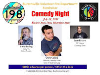 Comedy night fundraiser for Burtonsville VFD