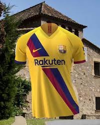 Nike barcelona royal 2019/20 home breathe stadium replica custom jersey. Barcelona Unveil 2019 20 Away Kit Taking Inspiration From La Masia And 1979 Strip Mirror Online