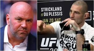 UFC-chefen kommenterar Stricklands anti-HBTQ-utspel