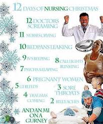 12 Days Of Nursing Christmas For All My Nurse Friends And Family Nurse Christmas Nurse Inspiration Nurse Humor