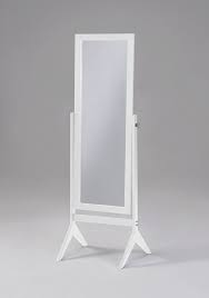 Free delivery and returns on ebay plus items for plus if you cant or dont want to fix the mirror to the wall, a freestanding full length mirror with a sturdy stand and a nice frame is just as attractive a feature in. White Finish Wooden Cheval Bedroom Free Standing Floor Mirror Cheval White Finish White By Ehomeproducts Walmart Com Walmart Com