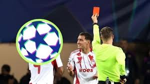 Favoritism for Barcelona? The Controversial Red Card for Santiago Hezze and  the Questionable Penalty Against Olympiacos
