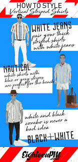 Black And White Vertical Striped Shirt Outfit How To Style Vertical Striped Shirts For Men Ideas For Vertical Striped Shirt Outfi Outfits With Striped Shirts Vertical Striped Shirt Fashion Striped Shirt