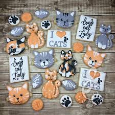 Lc Sweets Timeline Photos Cat Cookies Cute Cookies Cat Cake