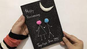 My favorite meaningful gift for parents. Handmade Anniversary Card Anniversary Card For Parents Anniversary Gift Ideas Youtube