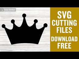 Download Crown Svg Free Crown Vector Crown Cut Files Silhouette Cameo Instant Download Shirt Design Free Vector Files Crown Cutting Files 0387 Freesvgplanet