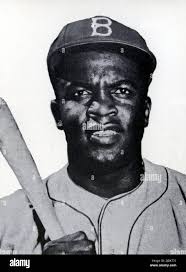 Jackie robinson and brooklyn dodgers hi-res stock photography and images