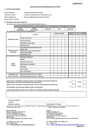 Walau bagaimanapun, borang penilaian penceramah yang baik boleh digunakan sebagai alat penting untuk mengukur keberkesanan program tertentu, dan dapat digunakan sebagai alat yang mengukur sumbangan yang telah dicapai oleh suatu pertemuan atas tujuan organisasi. Lampiran D Borang Keberkesanan Latihan