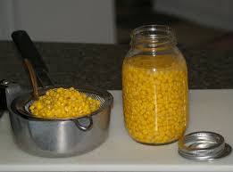Using a slotted spoon, transfer to a bowl of ice water. Canning Corn