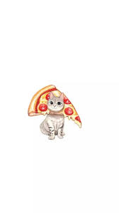 PIZZACAT, cat, cute, funny, pizza, tumblr, HD phone wallpaper | Peakpx