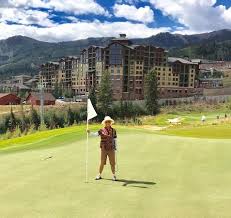 This hotel features an outdoor swimming pool as well as fitness classes and a gym area. Interesting Golf Course Picture Of Grand Summit Hotel Park City Tripadvisor