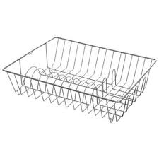 Egouttoir A Vaisselle Metal Colors 39cm Gris Pas Cher A Prix Auchan En 2020 Egouttoir Ustensile Vaisselle