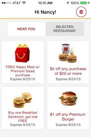 View the latest mcdonald's coupons to find delicious deals today! Free Burger Anyone New Mcdonald S App Aims For Daily Deals Orange County Register