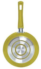 Cinsa 311399 Fashion Cook Jumbo Non Stick 1 7mm Gauge Aluminum Fry Pan 12 Inch Kiwi Green Color Dining Table In Kitchen Best Wok Electric Woks